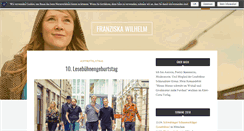 Desktop Screenshot of franziska-wilhelm.de